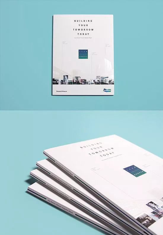 公司画册封面简单大气,红色画册封面手绘简约大气