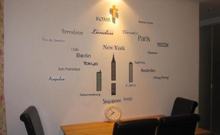 美观上档次的立体墙贴,墙壁墙贴装饰大全