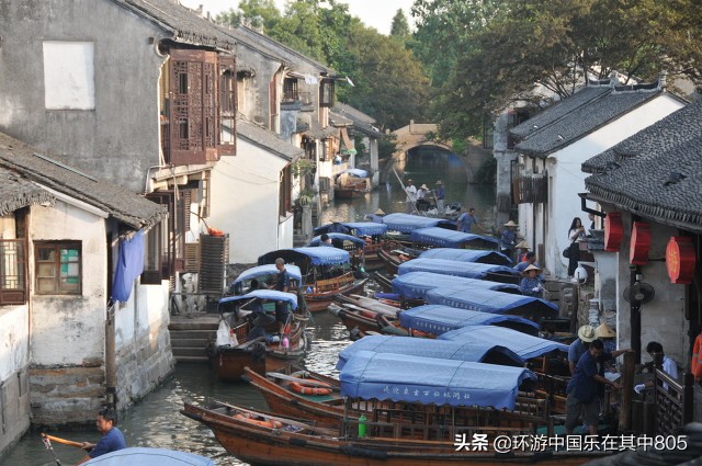 中国第一水乡周庄视频,苏州古镇周庄中国第一水乡