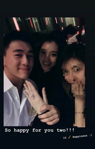 何猷君送的10克拉钻戒多少钱,何猷君求婚钻戒多少钱