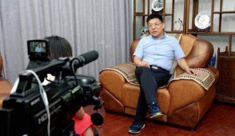 访深圳市欧兰特智能控制系统有限公司董事长王大安