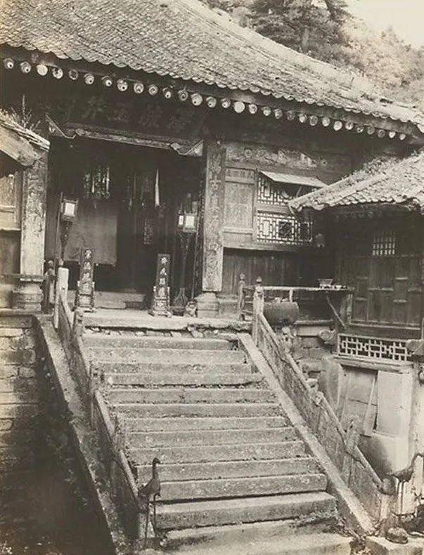 九十年代华山,七百年前的华山湖