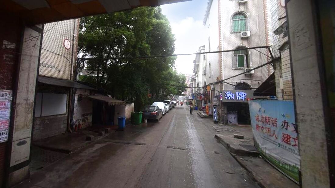 武汉南湖边有哪些大学,武汉大学门口的古街