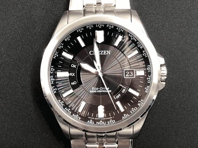 西铁城光动能手表h145开后盖,西铁城光动能手表黑盘视频评测