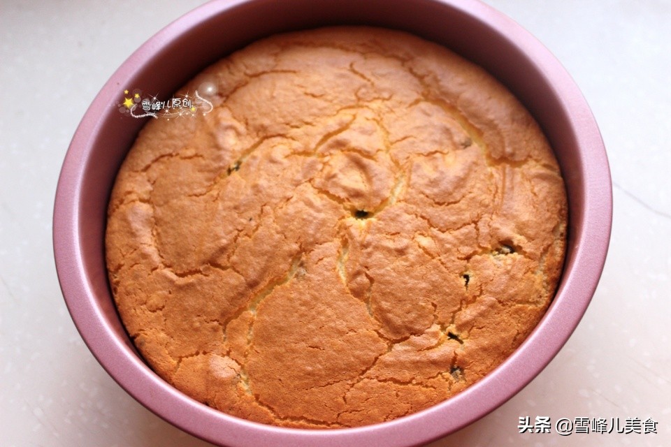 不加蛋糕粉做蛋糕的方法,最简单的做蛋糕方法无泡打粉