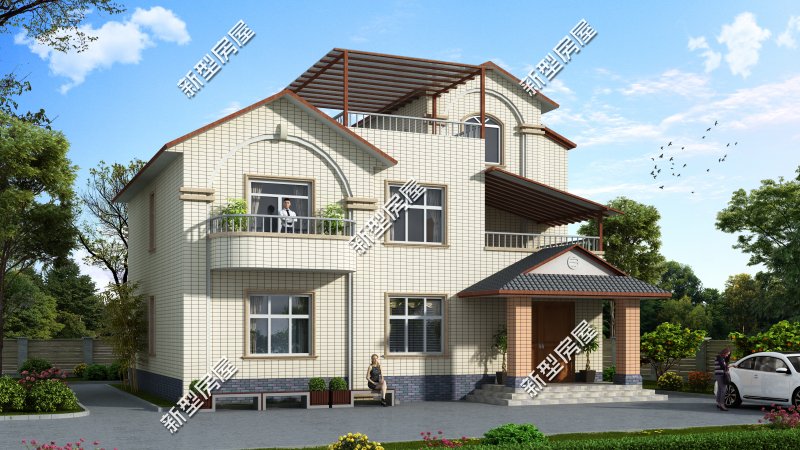 10套新农村建房户型，堂屋柴火房一个不落，我最爱第7套，你呢？