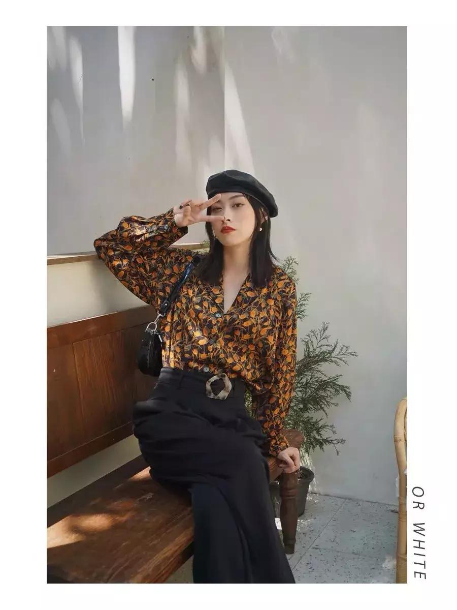 春季新款时尚百搭大码衬衫,爆款秋冬时尚衬衫第二件免费