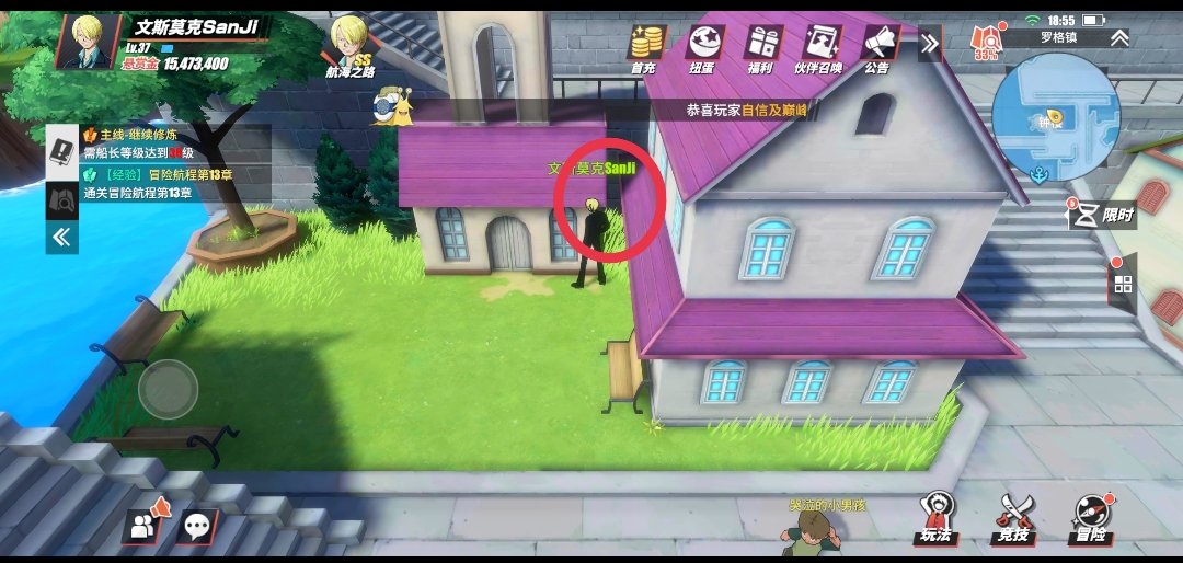 航海王热血航线罗格镇任务全攻略,海贼王热血航线罗格镇的探索