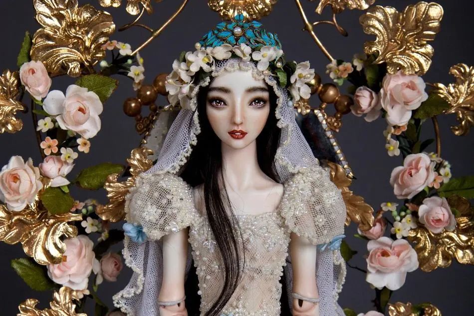 一个娃娃价值34万,bjd娃娃打扮全过程