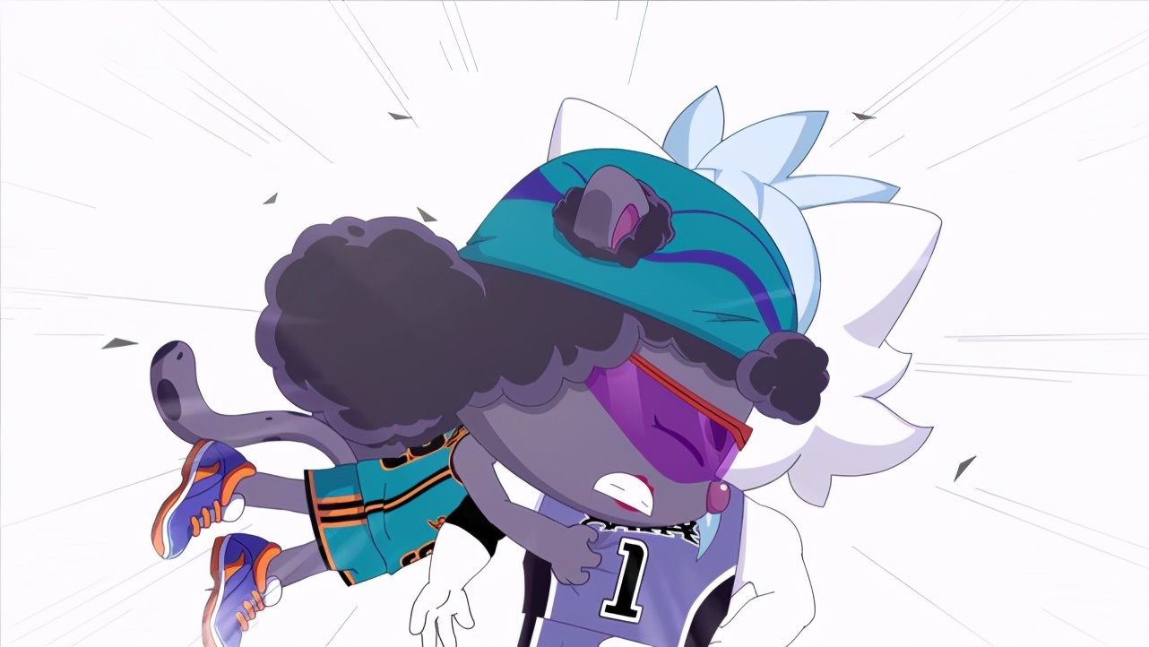 喜羊羊与灰太狼：球胜狼和豹姐是不错的cp，豹姐也救过球胜狼