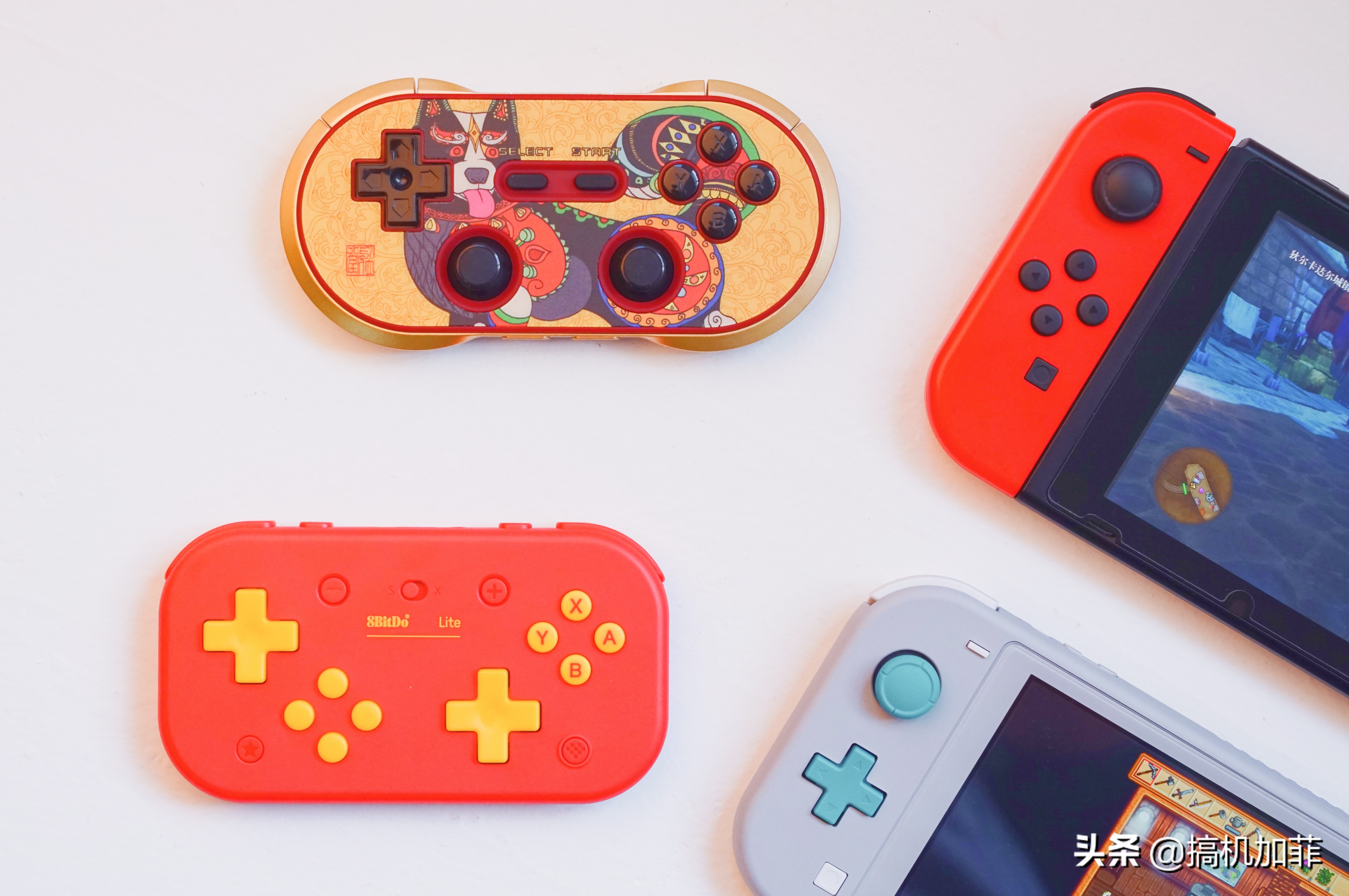 不简单限量版,八位堂lite蓝牙手柄