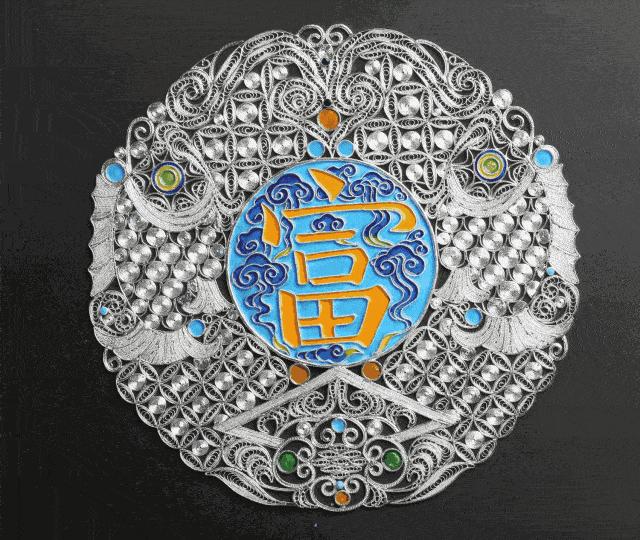 成都非遗银花丝工艺作品,成都银花丝最新消息