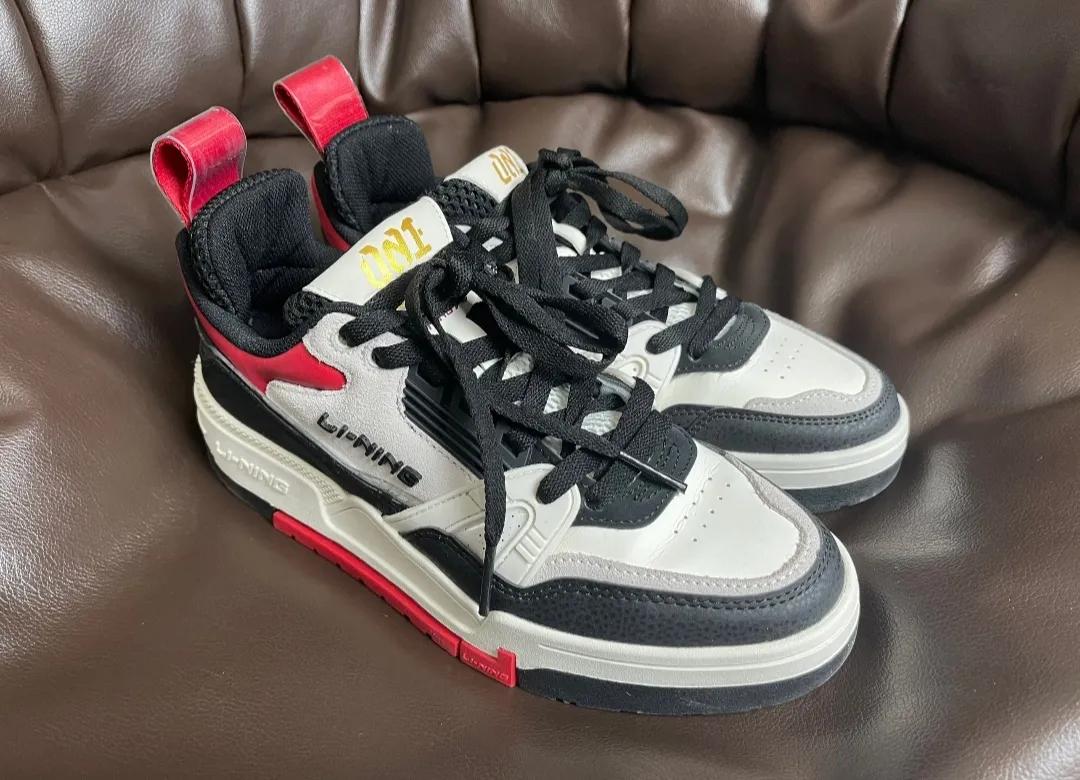 李宁日进斗金鞋黑绿配色,李宁日进斗金运动鞋