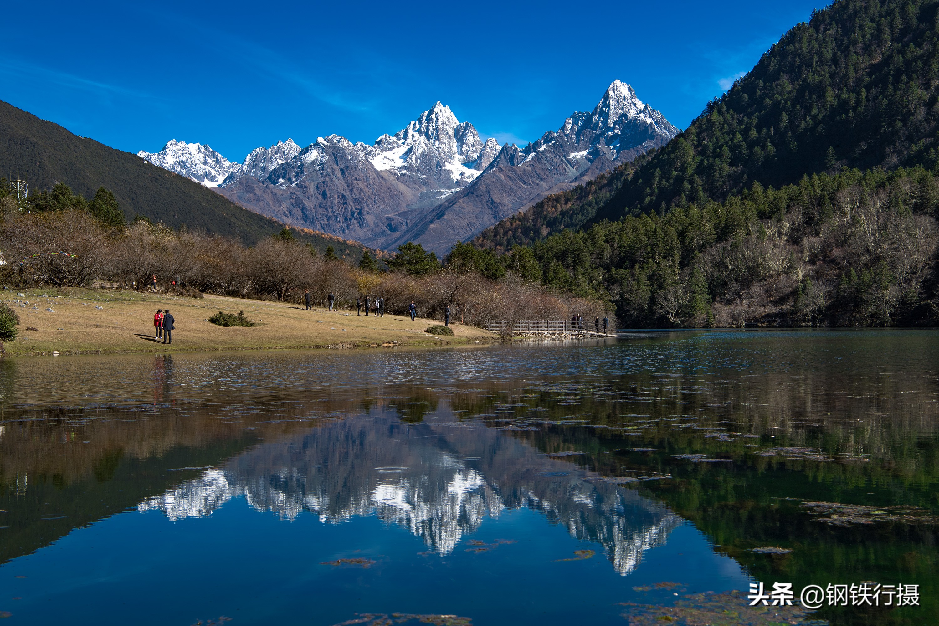 木格措秋景视频,木格措景区秋天风景