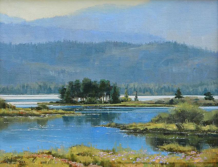 绝美风景油画教程,最灵动的风景油画