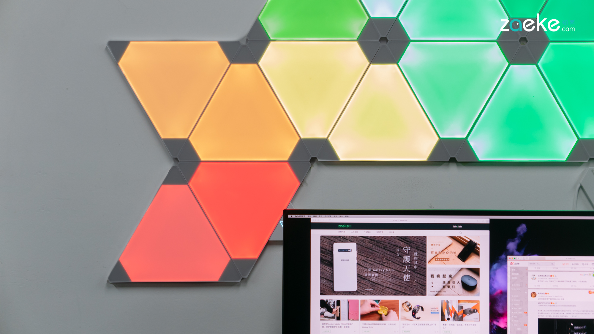 智能方块灯nanoleaf,nanoleafrgb灯条