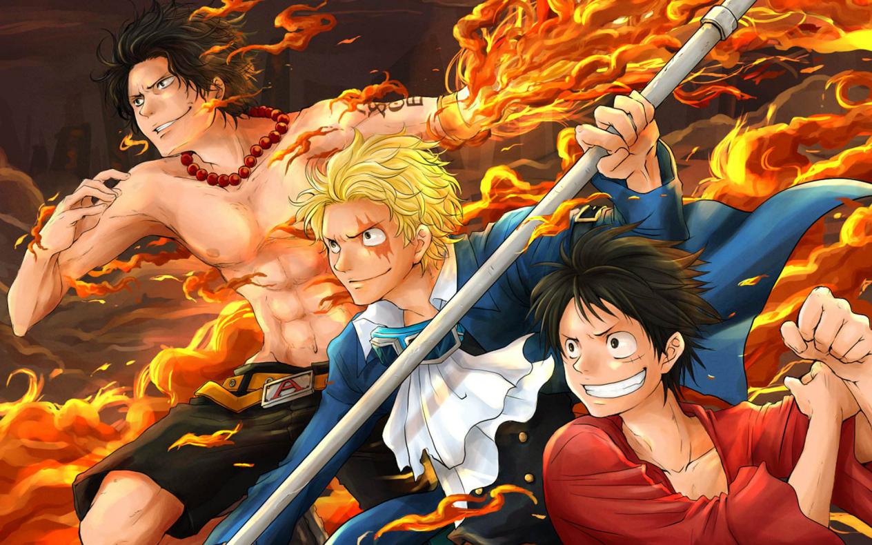 海贼王中成员之间的羁绊,asl兄弟的羁绊