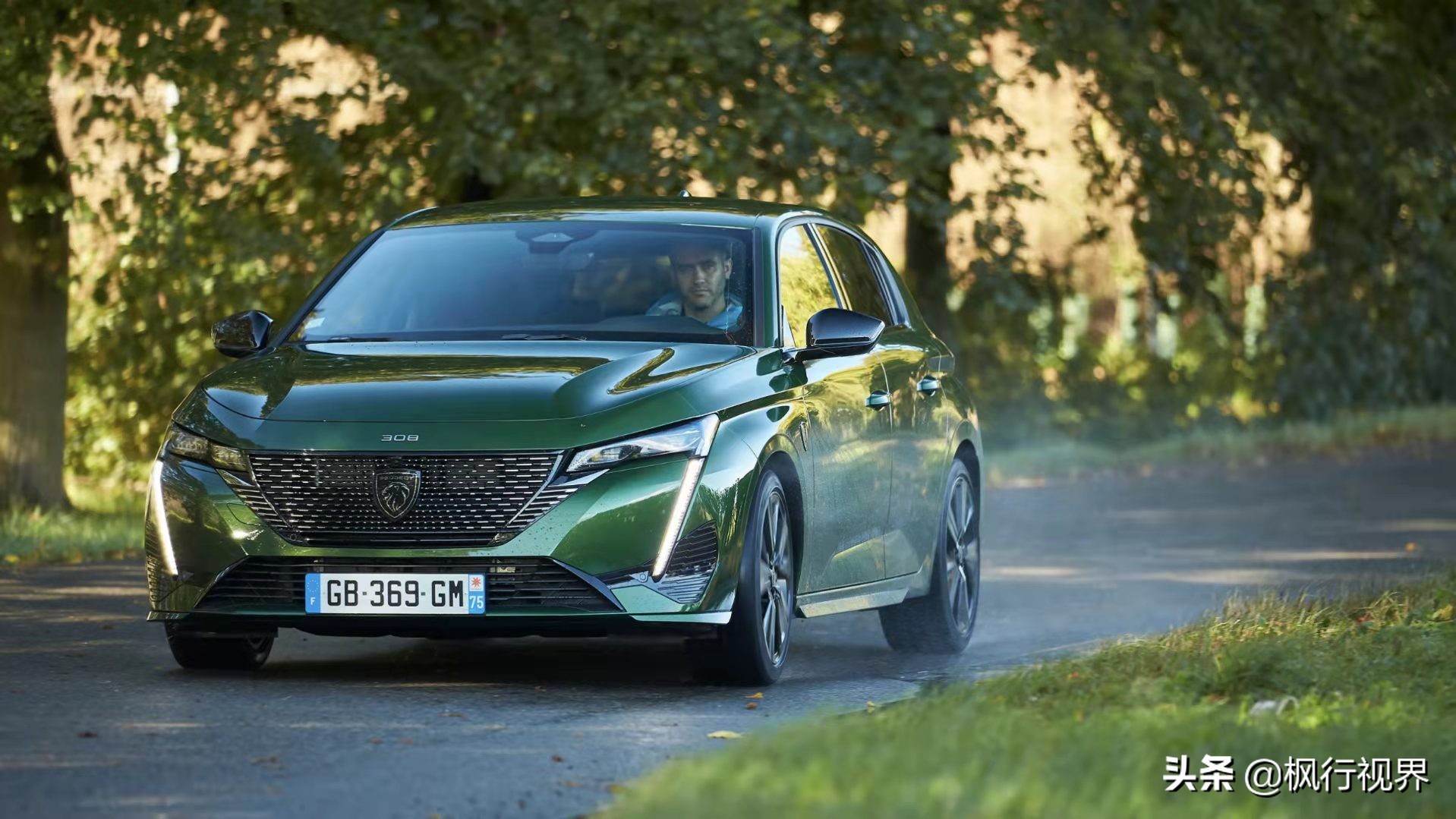 国外标致308s试驾视频,标致3082015款