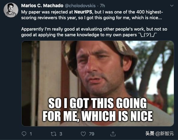 NeurIPS2019放榜，田渊栋4篇论文被接收，但高分低分均可能被拒