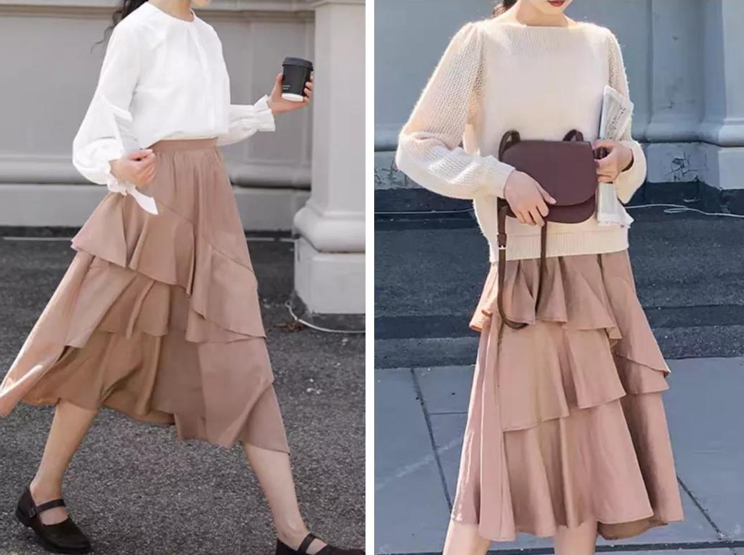 喂！你要的半身裙别落下了！