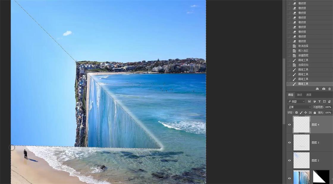 学合成,ps中一个圆怎么做成立体的效果