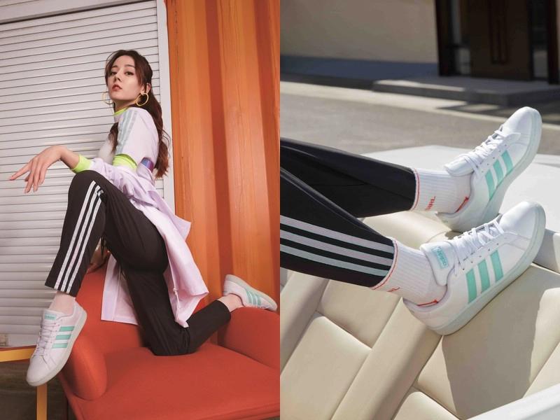 adidas迪丽热巴薄荷绿,adidasneo图片大全