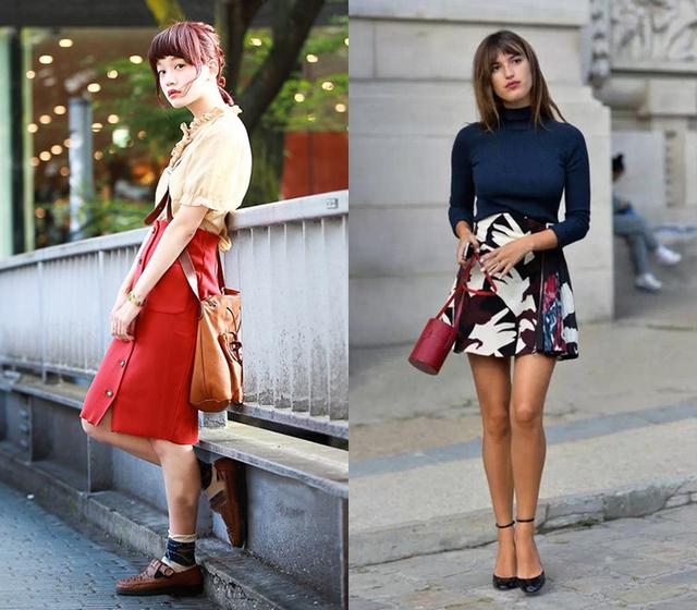 矮个子腿粗胯宽屁股大穿什么裙子,这几款裙子才是粗腿女孩的救星