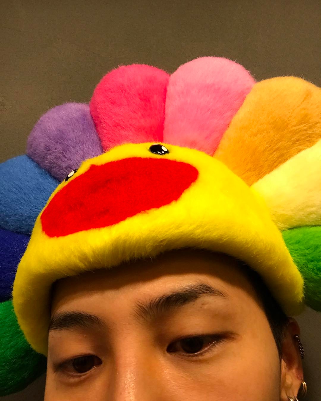 村上隆小花紫色,村上隆太阳花鞋子穿搭