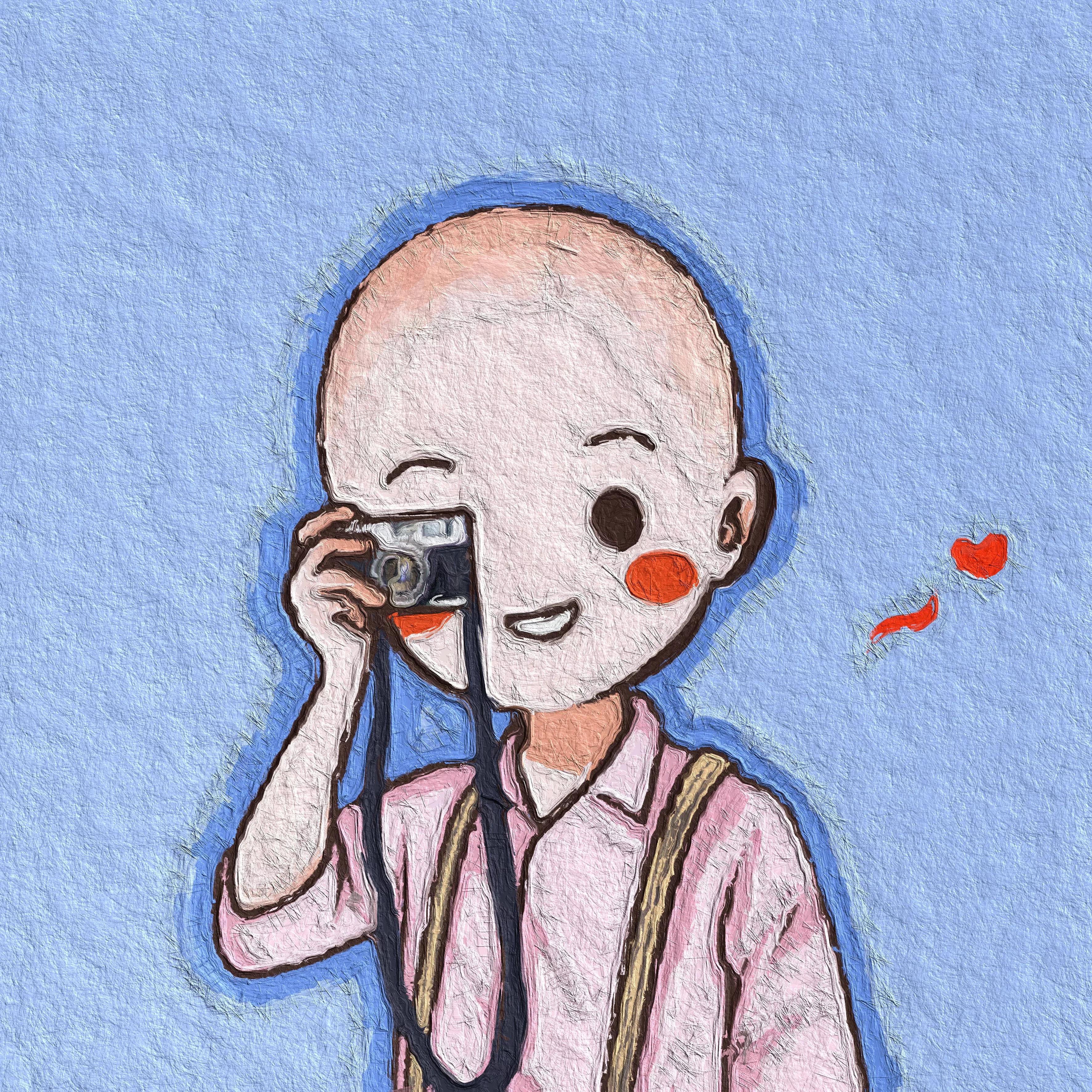 复古高贵卡通油画头像,女生头像ins高级质感漫画油画霸气