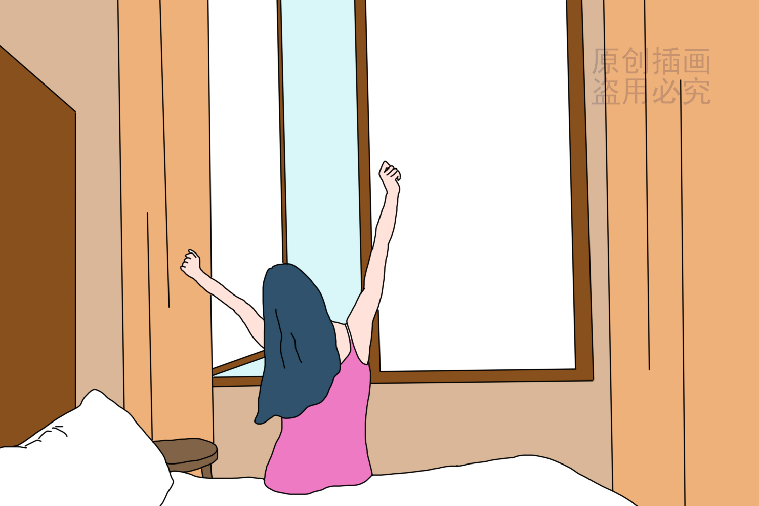 孕妇吹空调不盖肚子有什么影响吗,孕妇夏天热开空调不盖肚子可以不