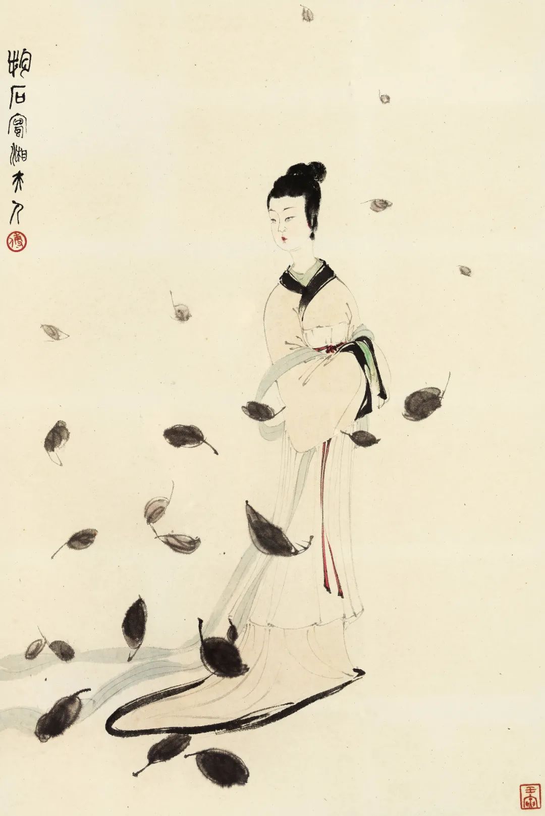 中国嘉德2020秋拍傅抱石萧萧,傅抱石大涤草堂图以1.38亿元成交