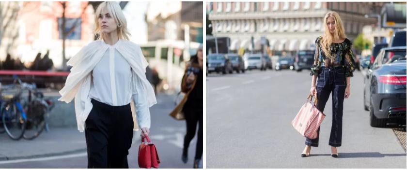 雪纺衫直筒型穿着起来好看吗,雪纺衫穿起来通常是比较宽松