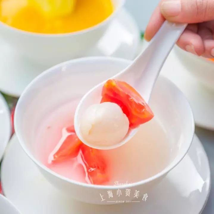 带小花园的茶楼,香港糖水甜品