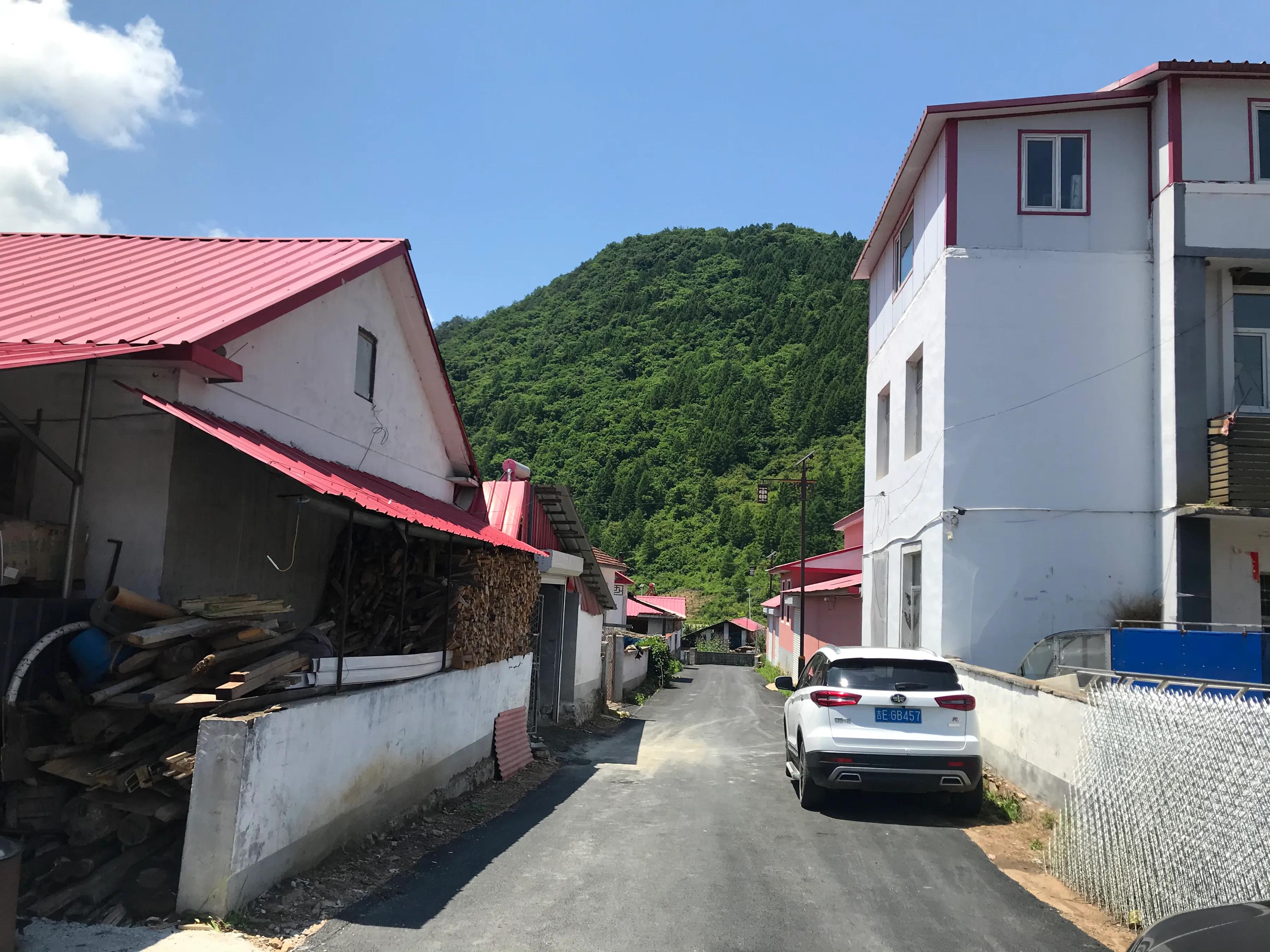 绿水青山乡村高清照片,绿水青山山村美景