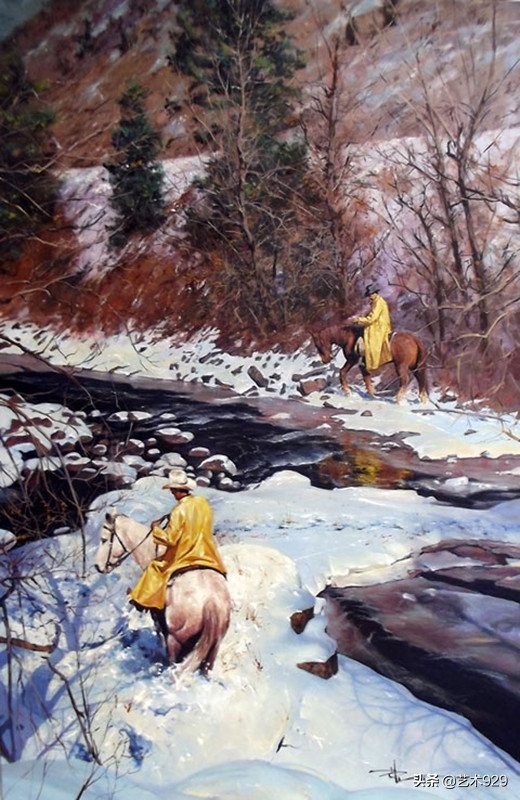 科尔曼油画作品欣赏,卡罗勒斯杜兰油画作品欣赏