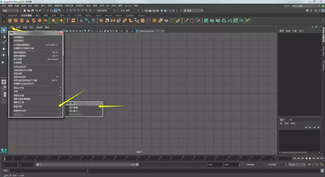 maya浮雕花纹建模导入,maya怎样导入参考图