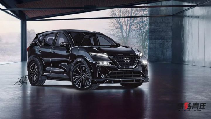 日产新奇骏2019改款谍照,全新日产奇骏内饰