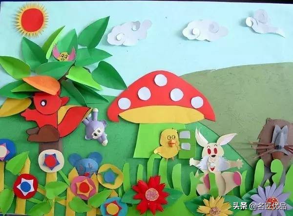 幼儿园创意墙面环创制作,幼儿园墙面创意环创设计图片