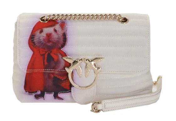 pinko燕子包怎么500块都能买到了,pinko黑色翅膀燕子包2018年款