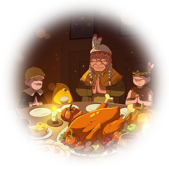 thanksgiving感恩节怎么读,欢乐感恩节thanksgiving