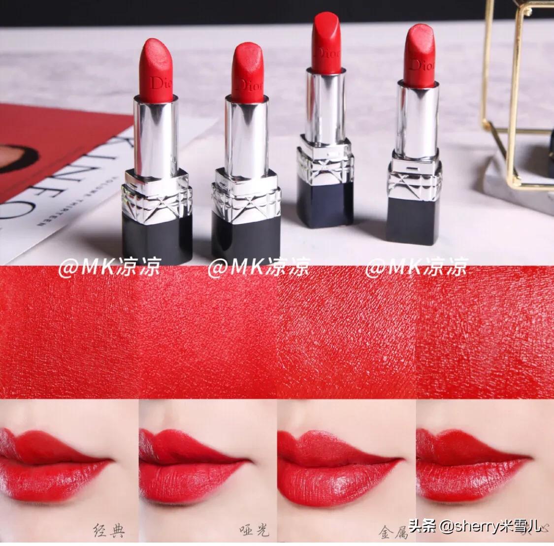 口红推荐排行榜前十名阿玛尼迪奥,2019十支大牌口红