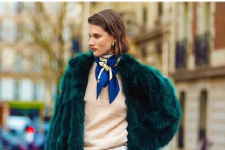 休闲商务都适用的丝巾系法,简单又时髦的丝巾系法你学到了吗