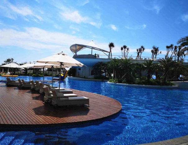 惠州海边无边泳池,惠州无边泳池温泉度假