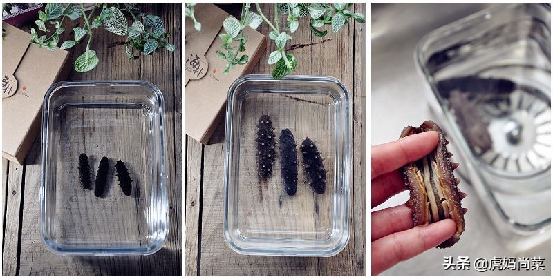 干海参怎样泡发家常做法,过年干海参怎么做