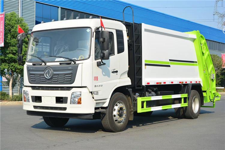 程力东风天锦14方压缩垃圾车,程力天锦压缩垃圾车