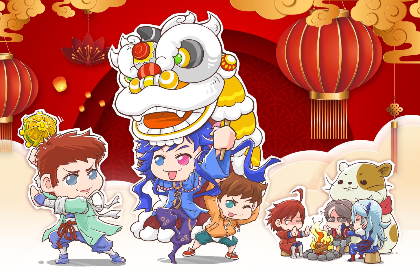 新年游戏机,新年辞旧迎新游戏