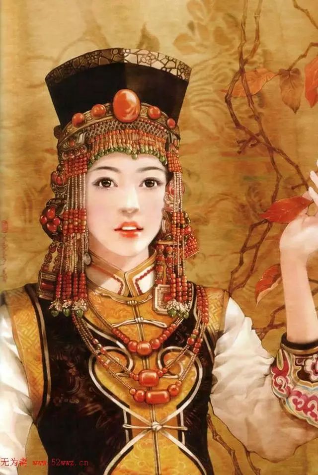 古代女性人物画欣赏,古代四大美女画欣赏图