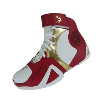 奥尼尔shaq系列篮球鞋白底黑皮面,奥尼尔自创shaq球鞋