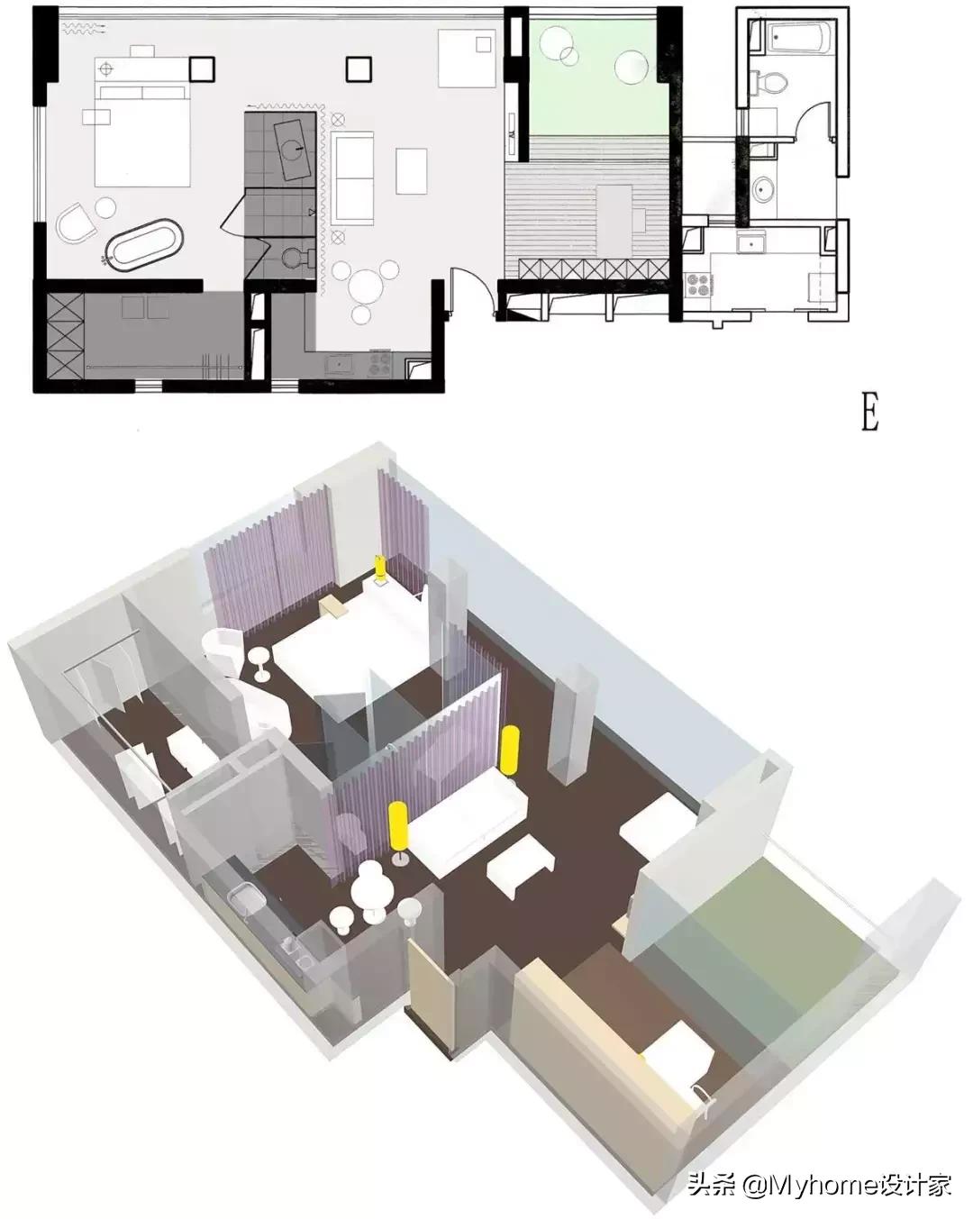家装平面布局图,好的装修设计平面布局图
