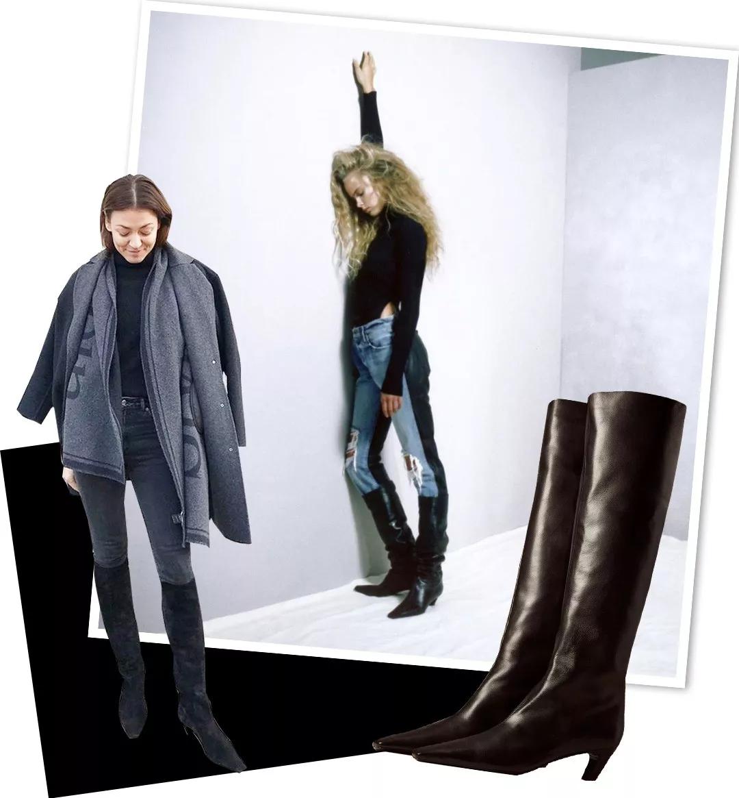 冬天显瘦显腿长我只服这3款靴子,腿粗短穿什么靴子显瘦推荐